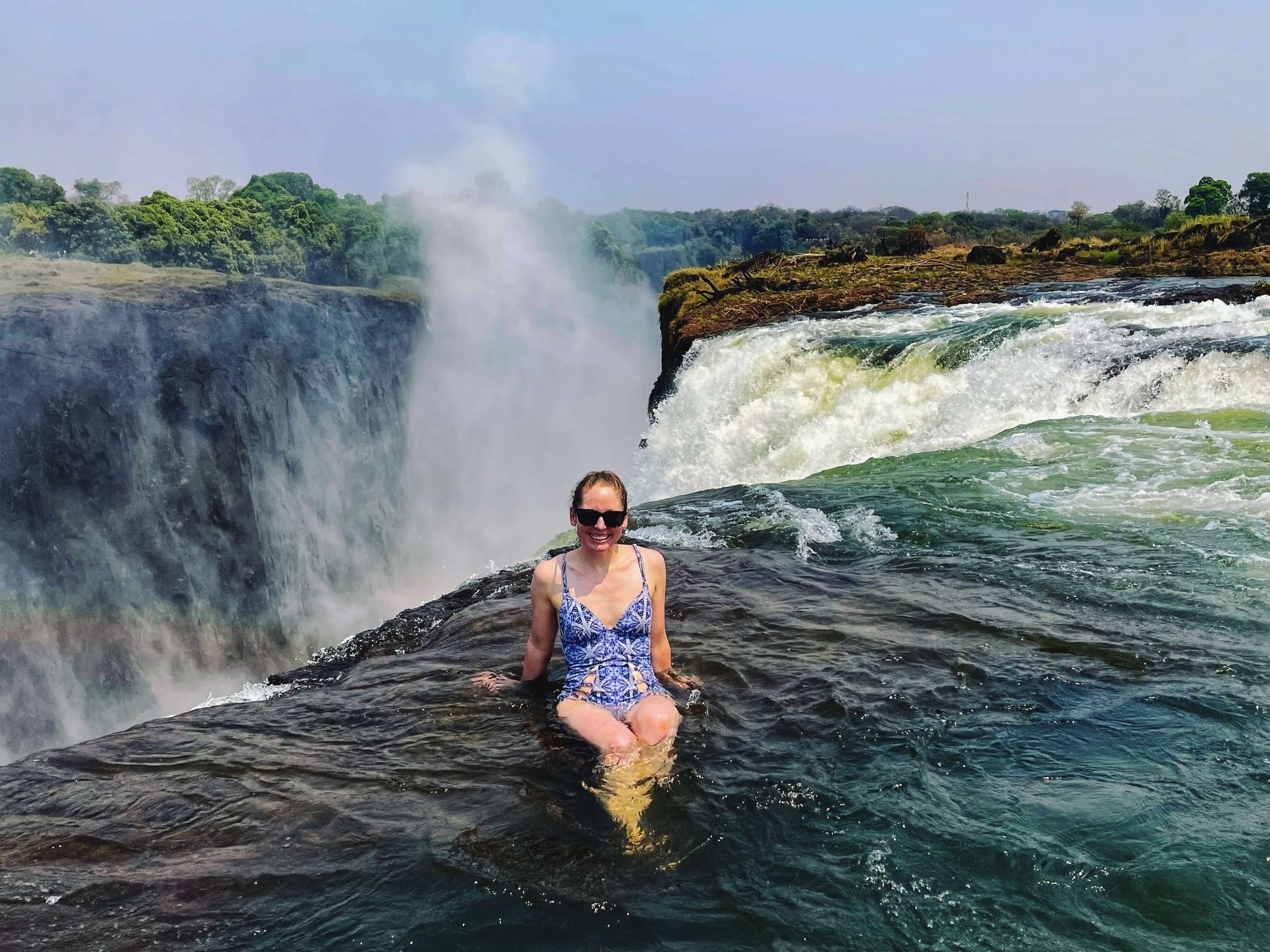 I Almost Died at Victoria Falls.